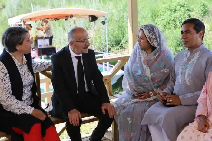 Nilüferlerin kalbinde dostluk buluşması! Konya’dan dünyaya ortak mesaj 4